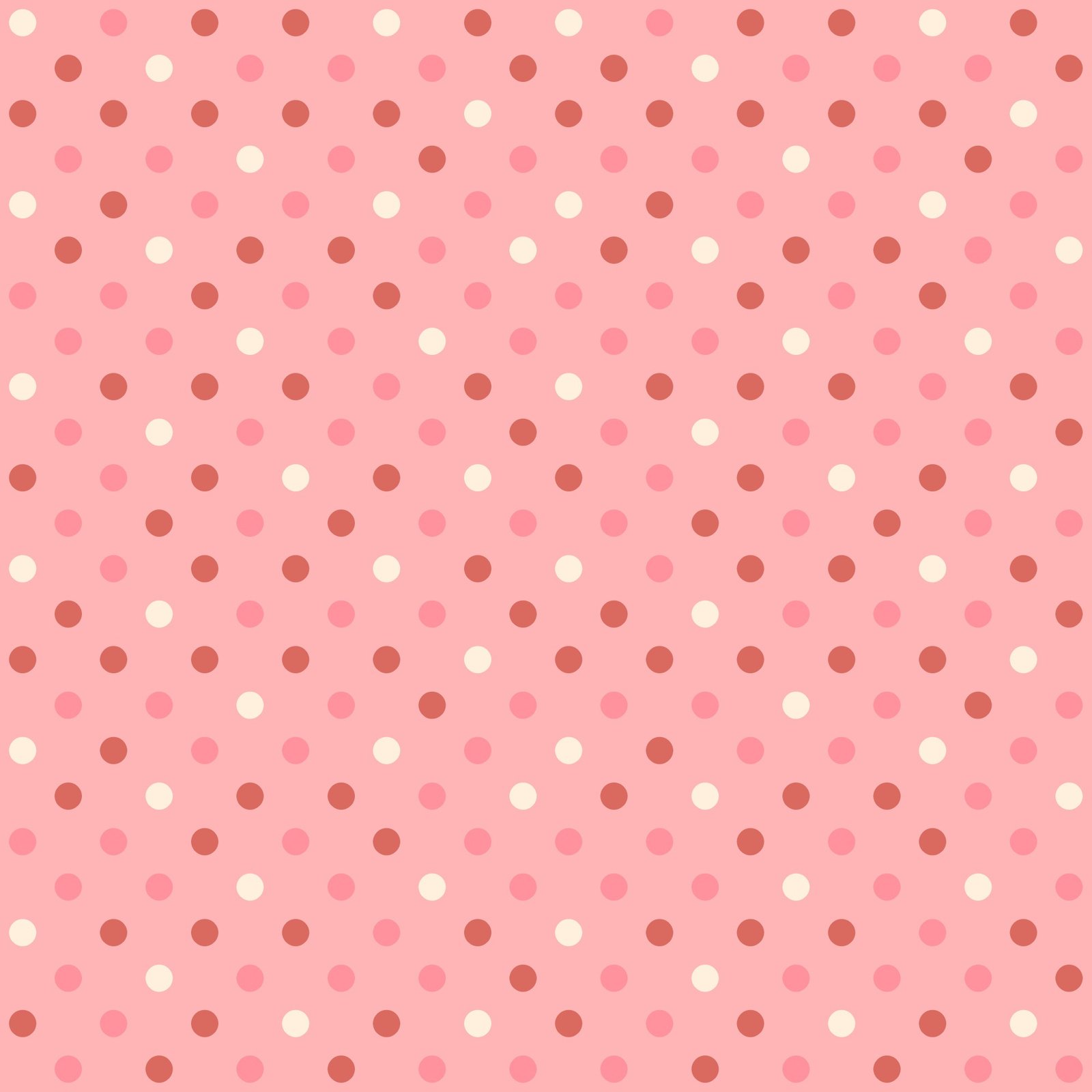 Dots in Pink Background Illustration